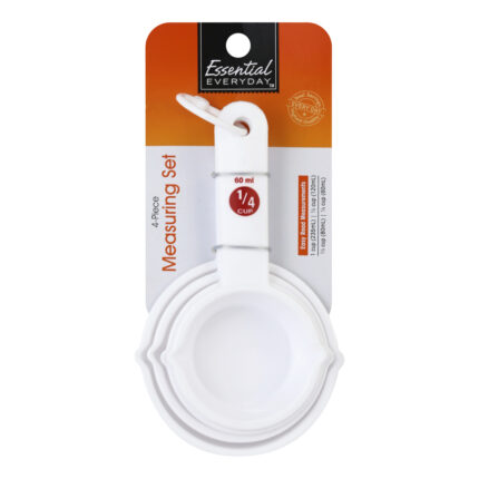 Essential Everyday, Measuring Cup Set, Case Of 3, 4 Ct