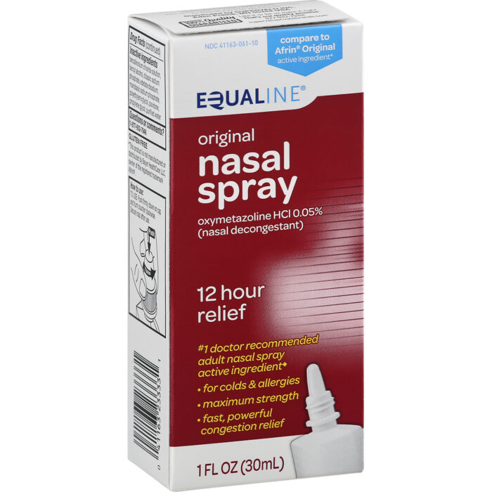 Equaline, Nasal Spray 12 Hour Original, Case Of 6, 1 Fl Oz - Image 1