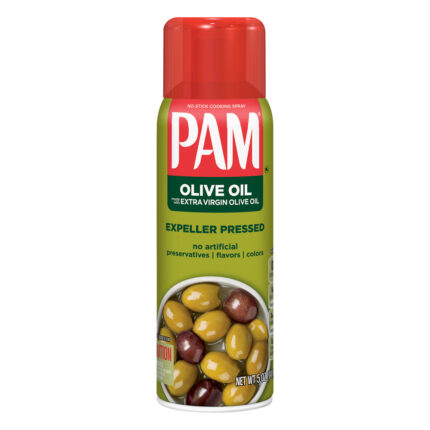 Pam, Olive Oil Cooking Spray, Case Of 12, 5 Oz