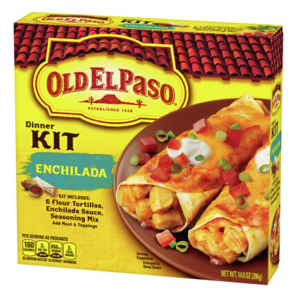 Old El Paso, Enchilada Dinner Kit, Case Of 12, 14 Oz