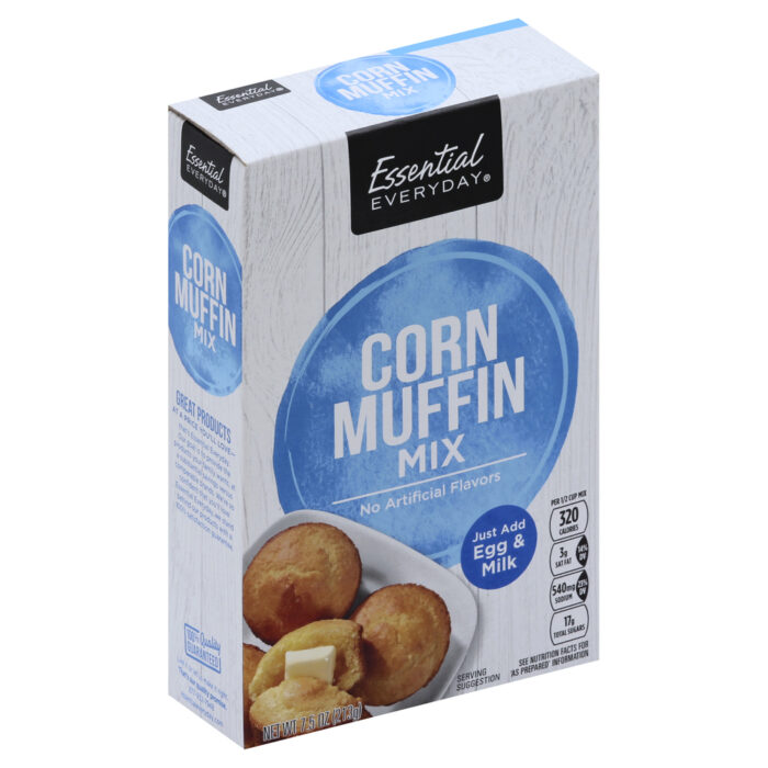 Essential Everyday, Corned Muffin Mix, Case Of 24, 7.5 Oz - Image 1