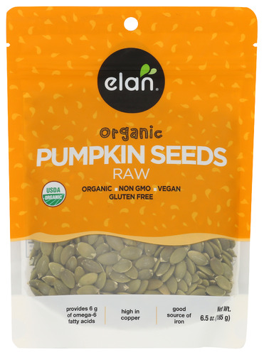 Elan Seeds Pumpkin Org 6.50 Oz