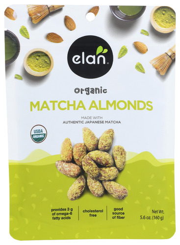 Elan Almonds Matcha Organic 5.60 Oz