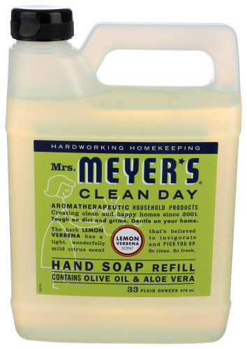 Mrs Meyers Clean Day Soap Refil Liq Lemon 33 Oz