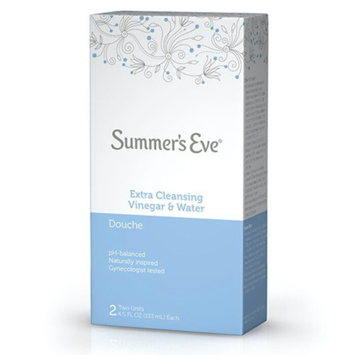 Summers Eve Douche 4.5 Oz 2 Pk Extra Cleansing Vinegar & Water - Image 1