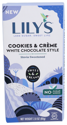 Lilys Sweets Bar Choc White Cke Crm 2.80 Oz