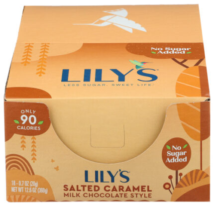 Lilys Sweets Choc Dk Pnt Btr Cup 3.20 Oz