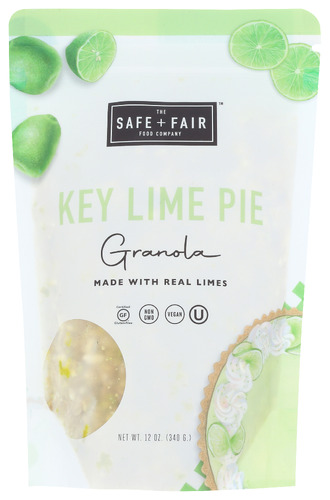 The Safe And Fair Food Co Granola Key Lime Pie 12 Oz