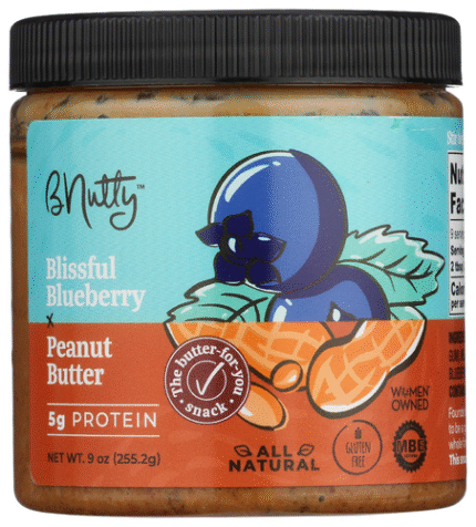 B Nutty Nut Bttr Blubry Bliss 9 Oz