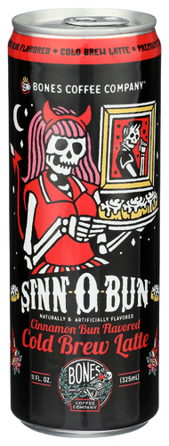 Bones Coffee Company Coffee Cb Lt Sinn O Bun 11 Fo