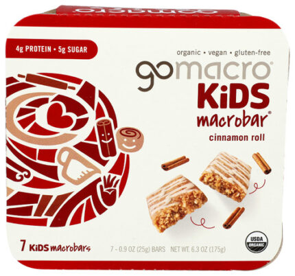 Gomacro Bar Cinn Roll Kids 7Pk 6.30 Oz