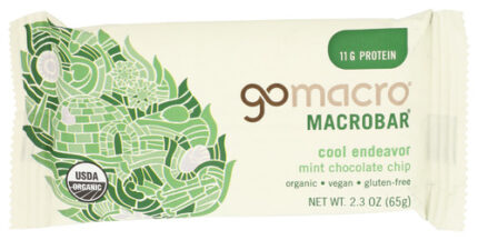 Gomacro Bar Chocolate Chip Mint 2.30 Oz