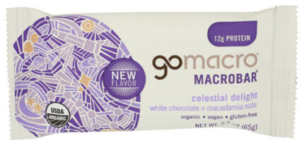 Gomacro Bar White Choc Mac Nut 2.30 Oz