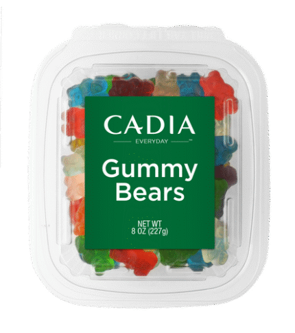 No Label Eb Candy Gmy 5Flvr Bear Tub 8 Oz