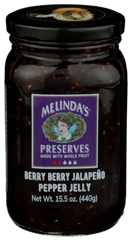 Melindas Preserves Berry Jalapeno 15.50 Oz