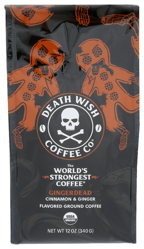 Death Wish Coffee Coffee Grnd Gingerdead 12 Oz