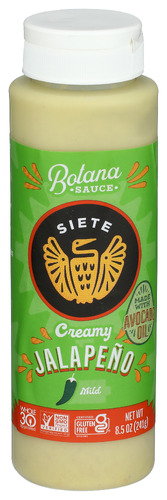Siete Sauce Botana Jalapeno 8.50 Oz