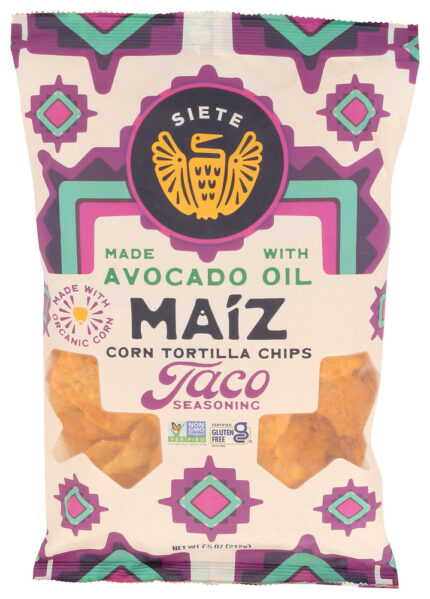 Siete Chips Maiz Seas Trtla 7.50 Oz