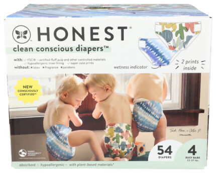 The Honest Company Diaper Cb S4 Donut Gu Cc 54 Ea