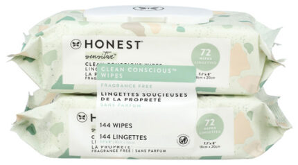 The Honest Company Wipes Geo Mood 144Ct 144 Ea