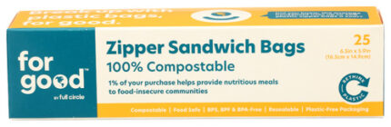 For Good Bags Compostable Sndwhich 25 Ct