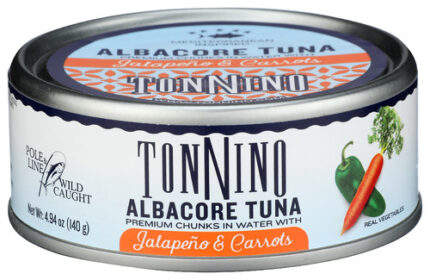 Tonnino Tuna Alb Jalapeno Carrot 4.94 Oz