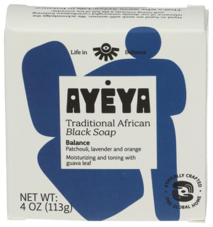 Ayeya Soap Bar Black Balance 4 Oz