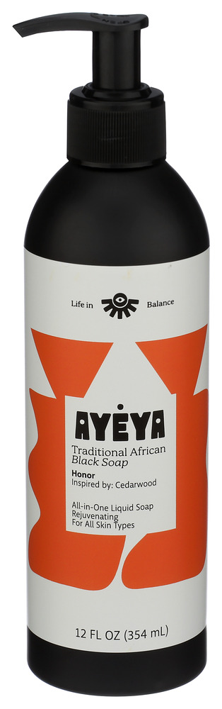 Ayeya Soap Lqd Black Honor 12 Fo