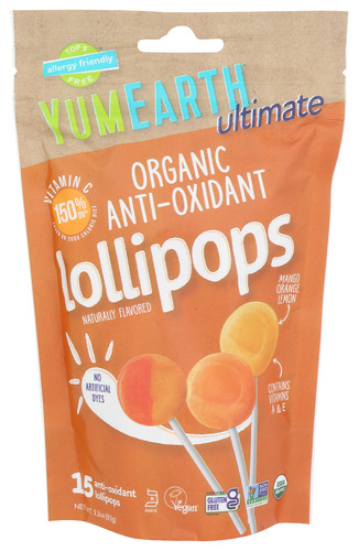 Yumearth Pops Anti Oxidant 3.30 Oz
