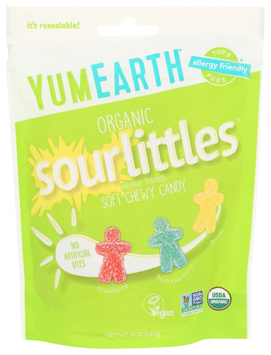 Yumearth Candy Sour Organic Littl 5 Oz