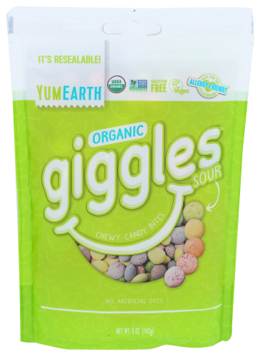 Yumearth Candy Sour Giggles Org 5 Oz