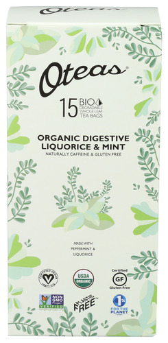 Oteas Organic Digestive Liquor 15 Pc