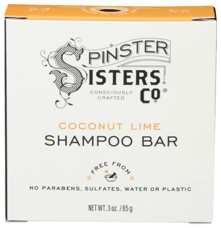 Spinster Sisters Co Shampoo Bar Coconut Lime 3 Oz