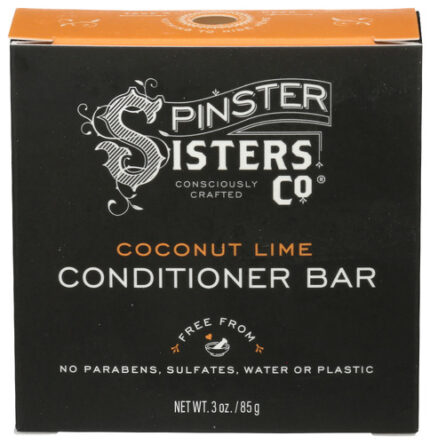 Spinster Sisters Co Conditioner Bar Ccnt Lime 3 Oz