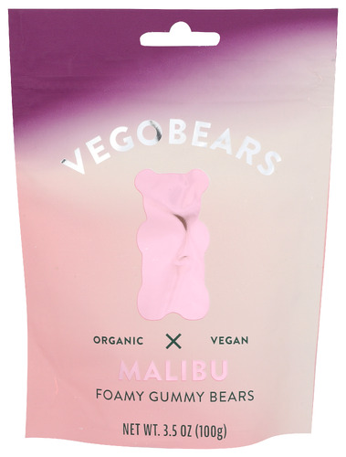Vegobears Gummy Bear Cherry Raspbry 3.50 Oz