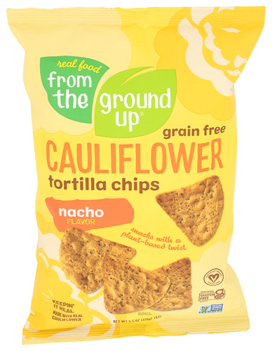 From The Ground Up Chip Trtlla Clflwr Nacho 4.50 Oz