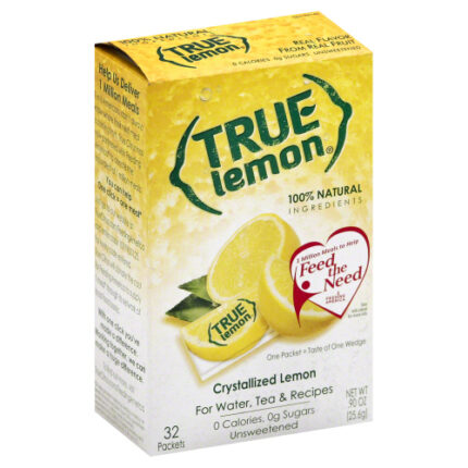 True Citrus Lemon Crystlzd Pckt 32Pc 0.90 Oz