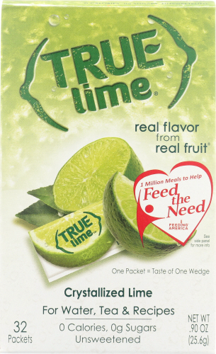 True Citrus Lime Crystlzd Pckt 32Pc 0.90 Oz