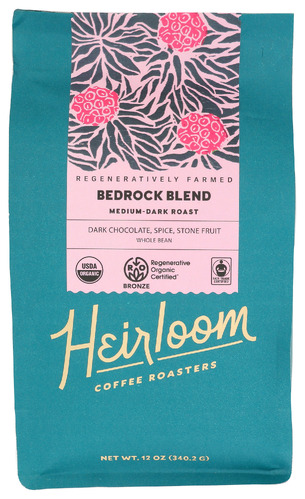 Heirloom Coffee Bedrock Blend 12 Oz