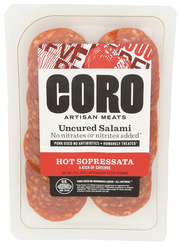 Coro Foods Salami Ht Sprsst Uncr Sl 3 Oz