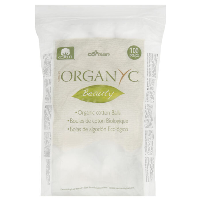 Organy Beauty Cotton Balls 100 Ct - Image 1