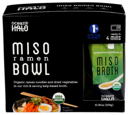 Oceans Halo Noodle Miso Bowl 10.75 Oz
