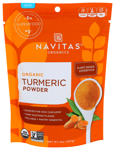 Navitas Turmeric Powder Org 8 Oz