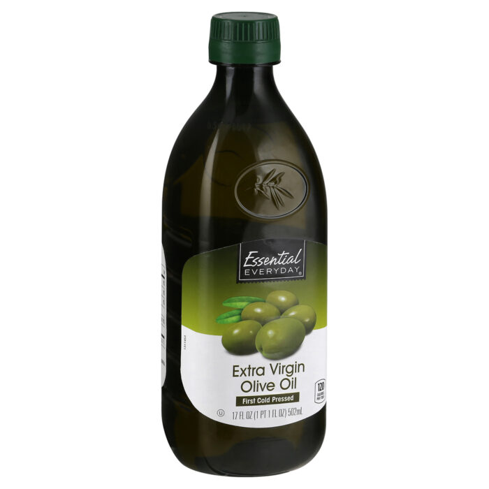 Essential Everyday, Extra Virgin Olive Oil, Case Of 12, 17 Fl Oz - Image 1