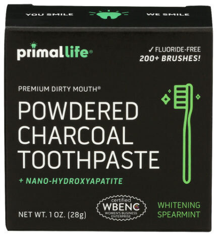 Primal Life Organics Tooth Powder Blck Sprmnt 1 Oz