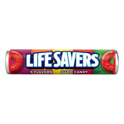 Life Savers, 5 Flavors Hard Candies, Case Of 20, 1.14 Oz