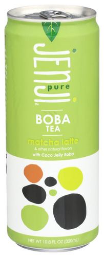 Jenji Pure Tea Boba Matcha Latte 10.80 Fo