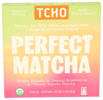 Tcho Bar Choc Perfect Matcha 2.10 Oz