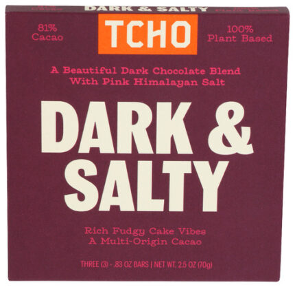 Tcho Bar Choc Dark And Salty 2.50 Oz