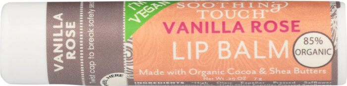 Soothing Touch Lip Balm Vanilla Rose 0.25 Oz - Image 1